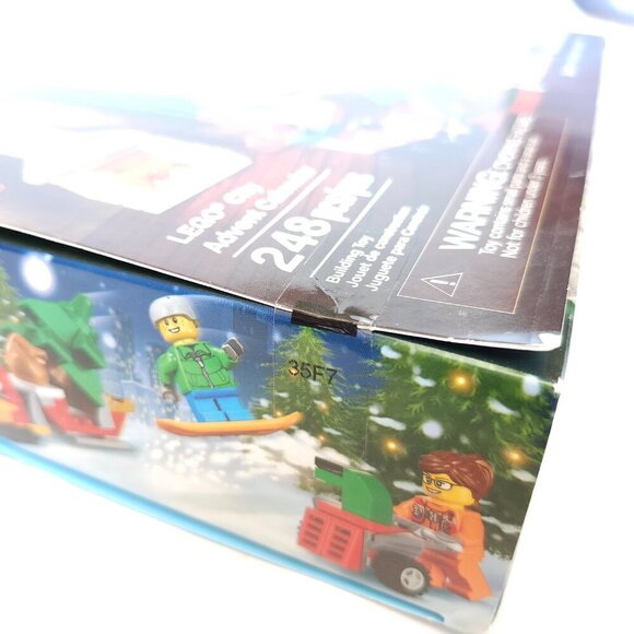 LEGO City Advent Calendar 60155 Building Kit (248 Piece) BNIP Sealed 2017 - Picture 5 of 12
